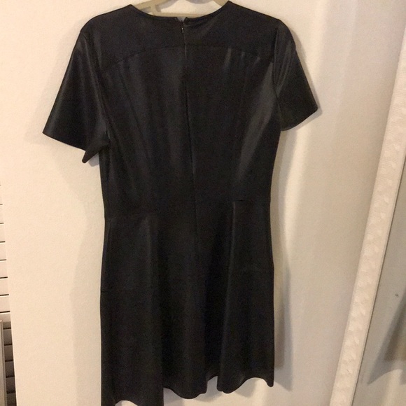 Gorgeous faux leather little black dress! - Picture 4 of 5